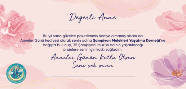 Anneler Günü Özel Bağış Kartı #3